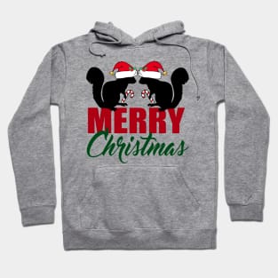 Merry Christmas Squirrels Hoodie